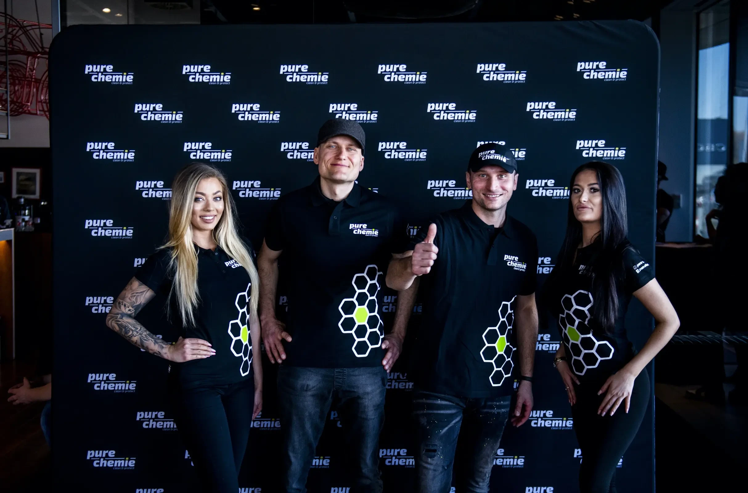 2018 Udział przy tworzeniu profesjonalnych produktów do pielęgnacji samochodów marki Purechemie.